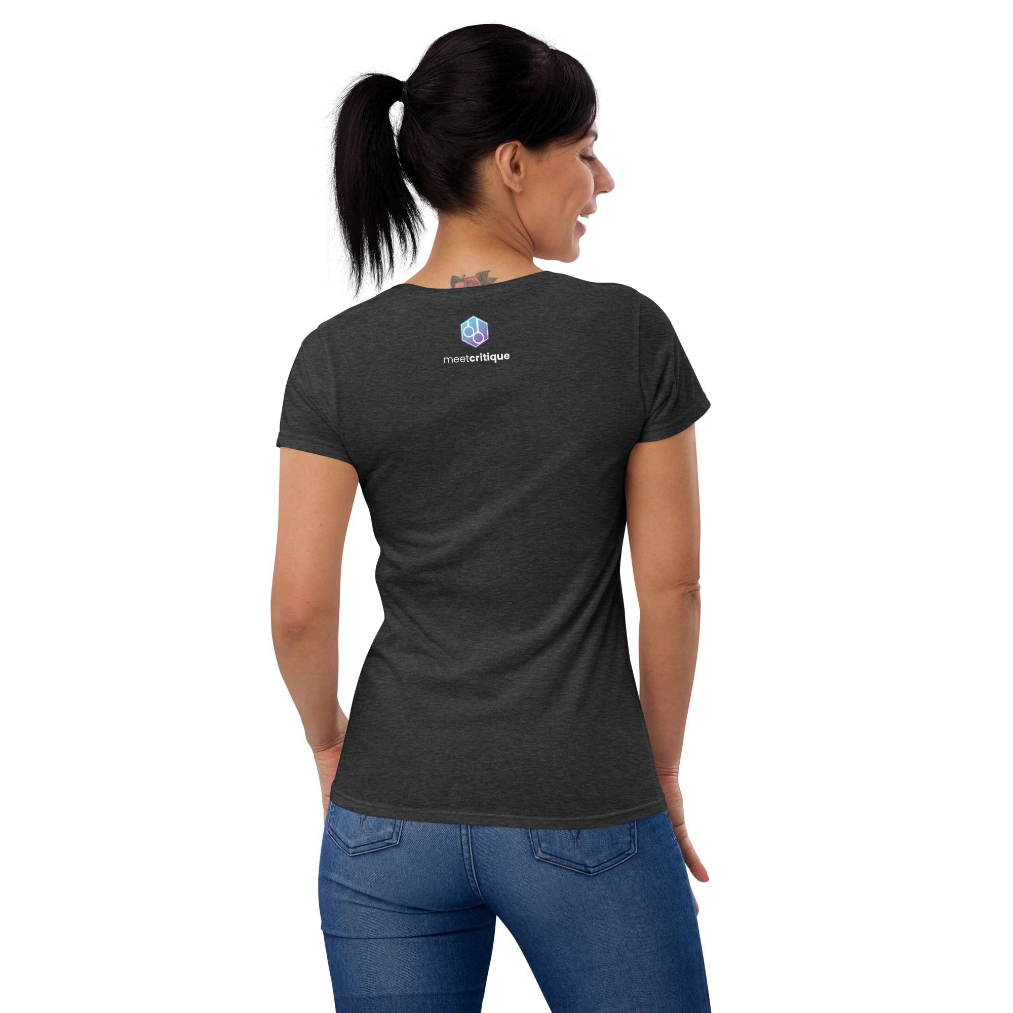 AND AND AND AND women's short sleeve tee - Image 3