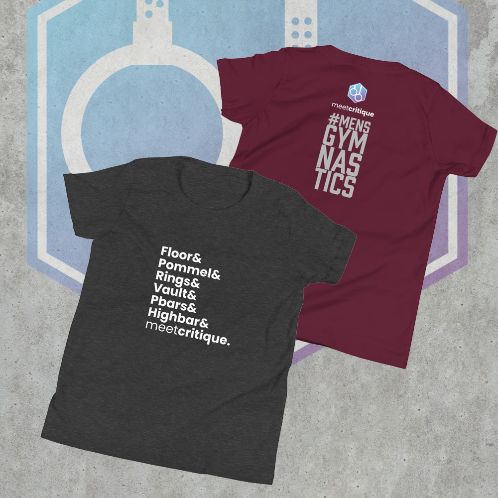 SIX ANDs youth tee - mens gymnastics