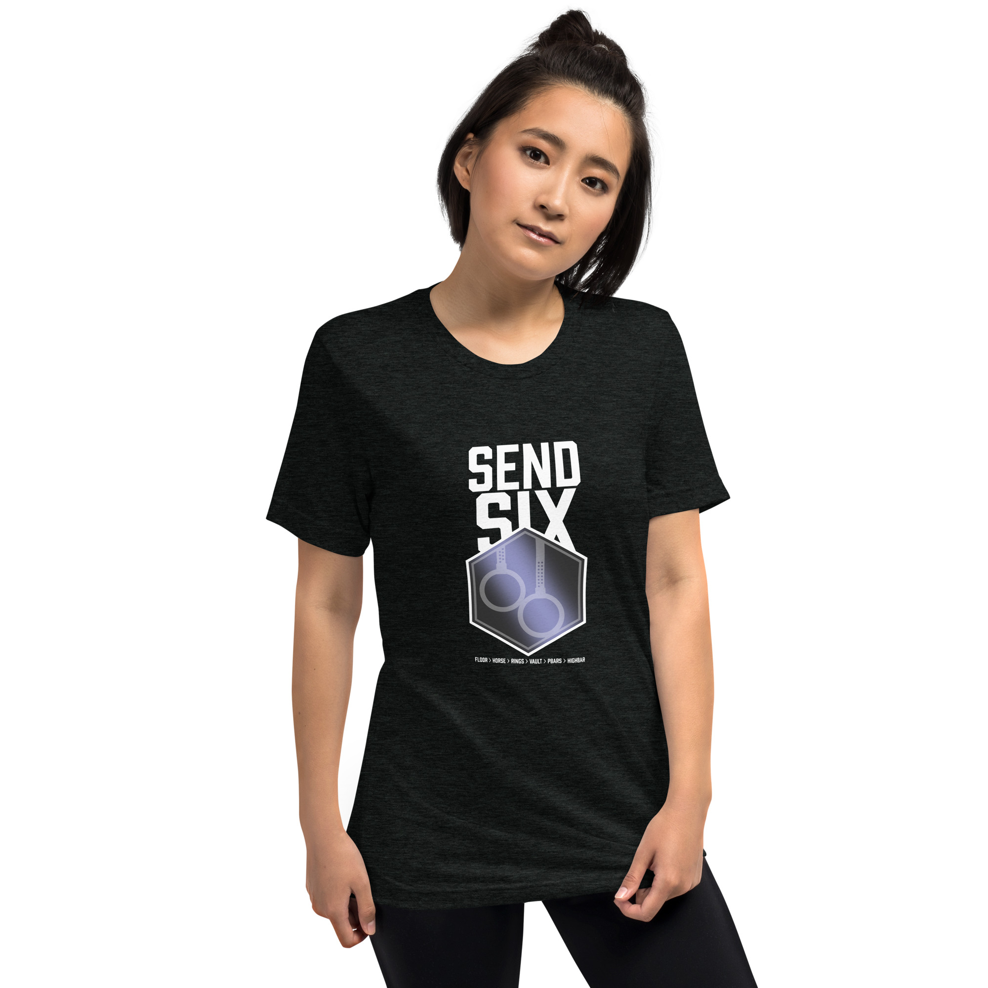 MAG Send Six! Unisex short sleeve soft touch t-shirt (dark color) - Image 7